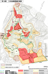 第18図：二本松城跡整備計画図