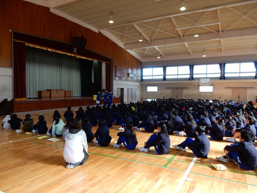 二本松北小学校さんの「筆塚